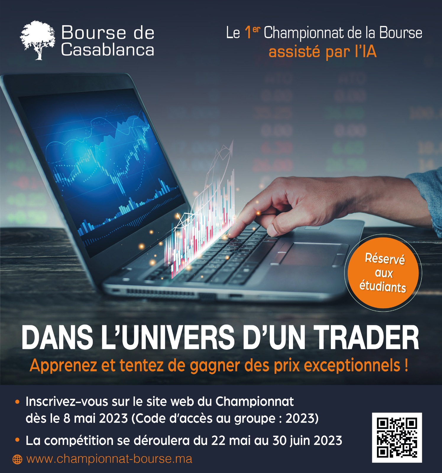 Lire la suite à propos de l’article Lancement du jeu « Le Championnat de la Bourse » assisté par l&rsquo;Intelligence Artificielle