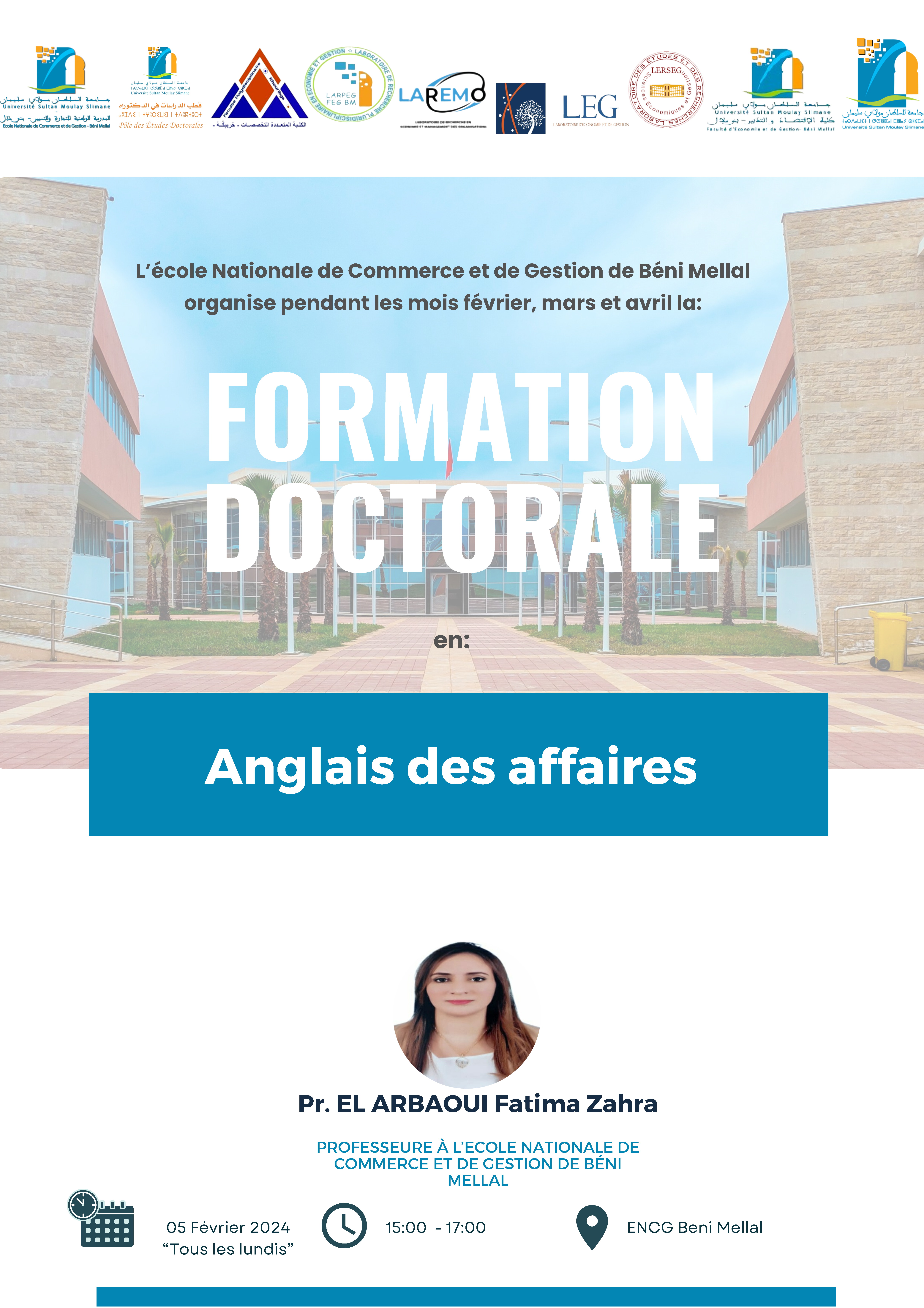Read more about the article Formation doctorale en anglais des affaires