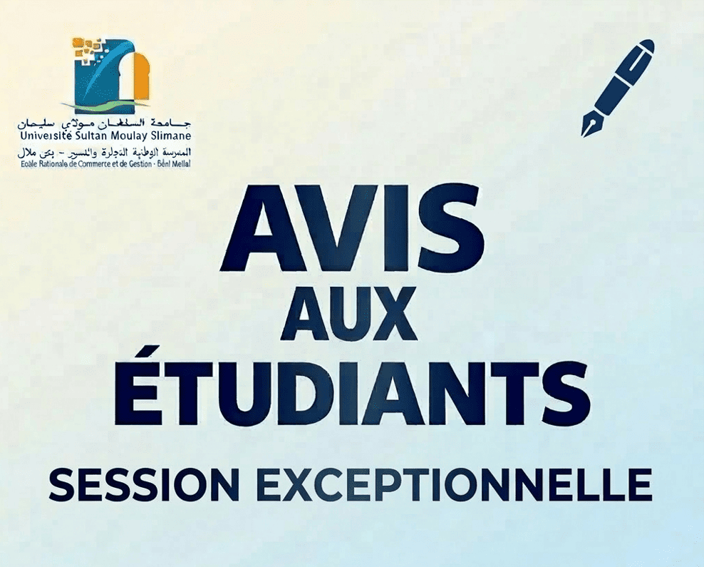 Lire la suite à propos de l’article Liste des étudiants convoqués aux examens Semestre de Printemps Session exceptionnelle